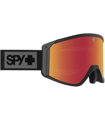 Gogle SPY Raider Matte Black (ML Rose with Red Mirror)